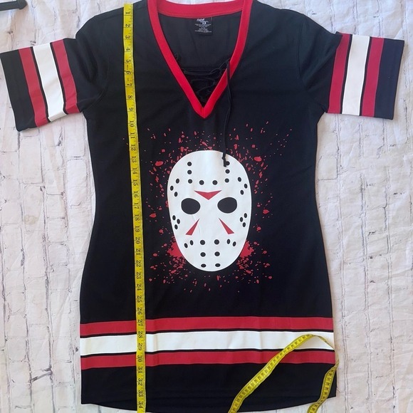 NWOT Women’s XLarge Jason Voorhees Hockey Dress Friday the 13th - Picture 10 of 10